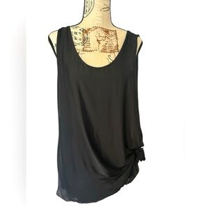Tina Stephen’s NWT tie back silk tank made in Italy- One Size